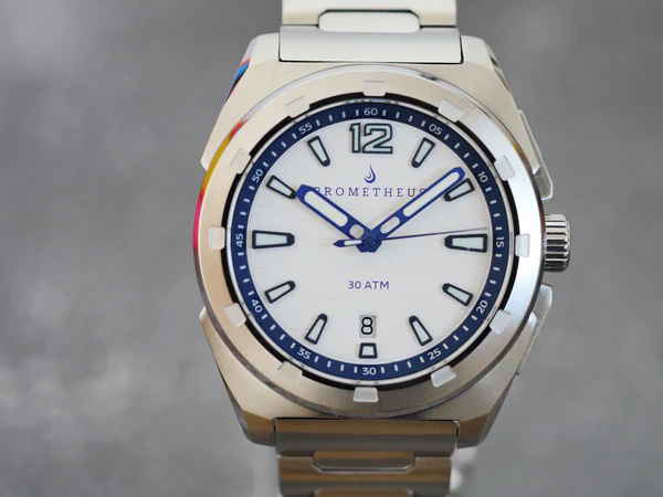 Prometheus / Jamanta / Miyota 9015 - Date / White Dial
